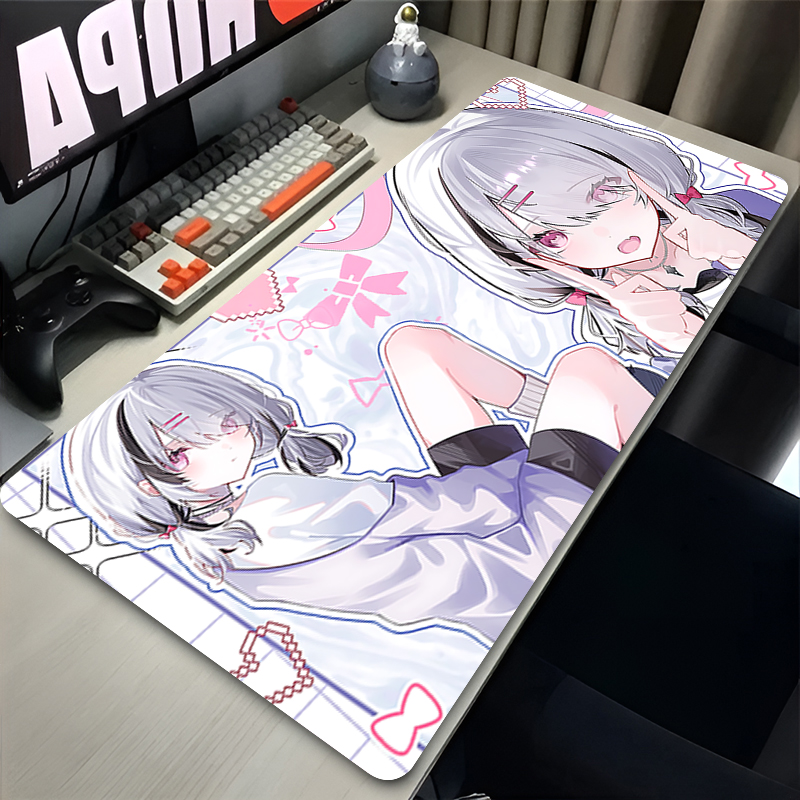 Large Cute Anime Girl Mouse Pa - مراجعة Pc Gaming Girl وسعره