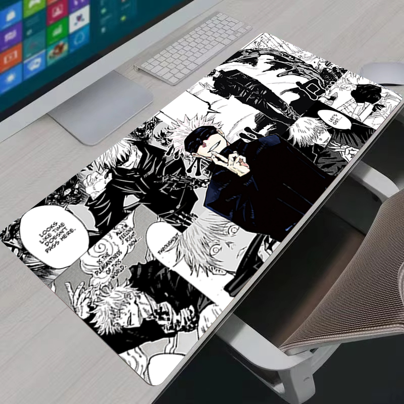 Mouse Pad Cool Anime Jujutsu K - مراجعة Pc Gaming Custom وسعره