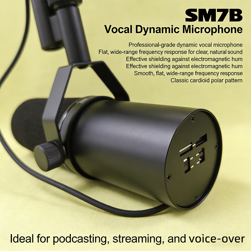 SM7B Vocal Dynamic Microphone  - مراجعة Gaming Microphone وسعره