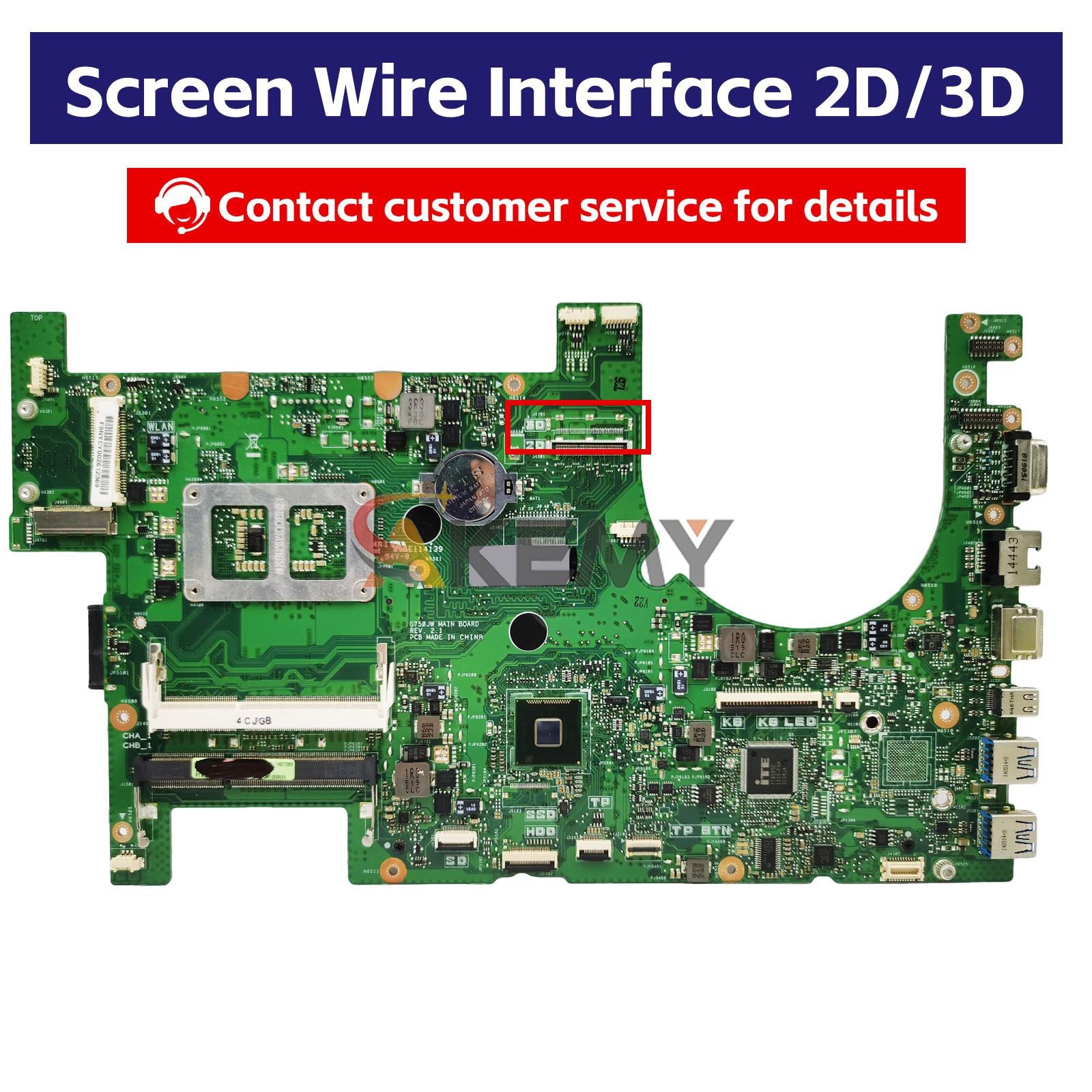 For ASUS G750JS G750JM G750JW  - مراجعة Pc Gaming I5 وسعره