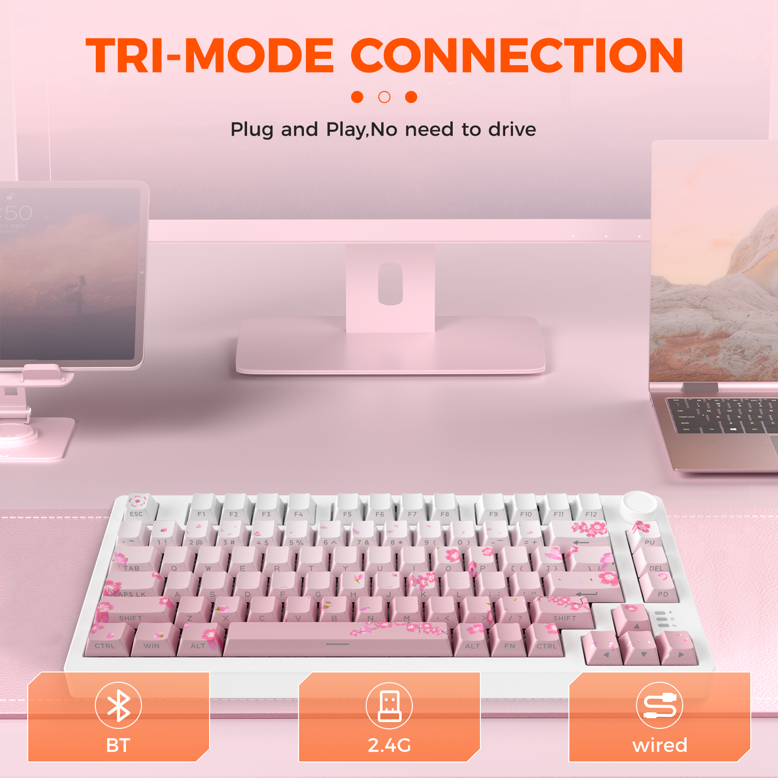 DAREU Tri-mode Gasket Mechanic - مراجعة Anti-Ghosting Keyboard وسعره