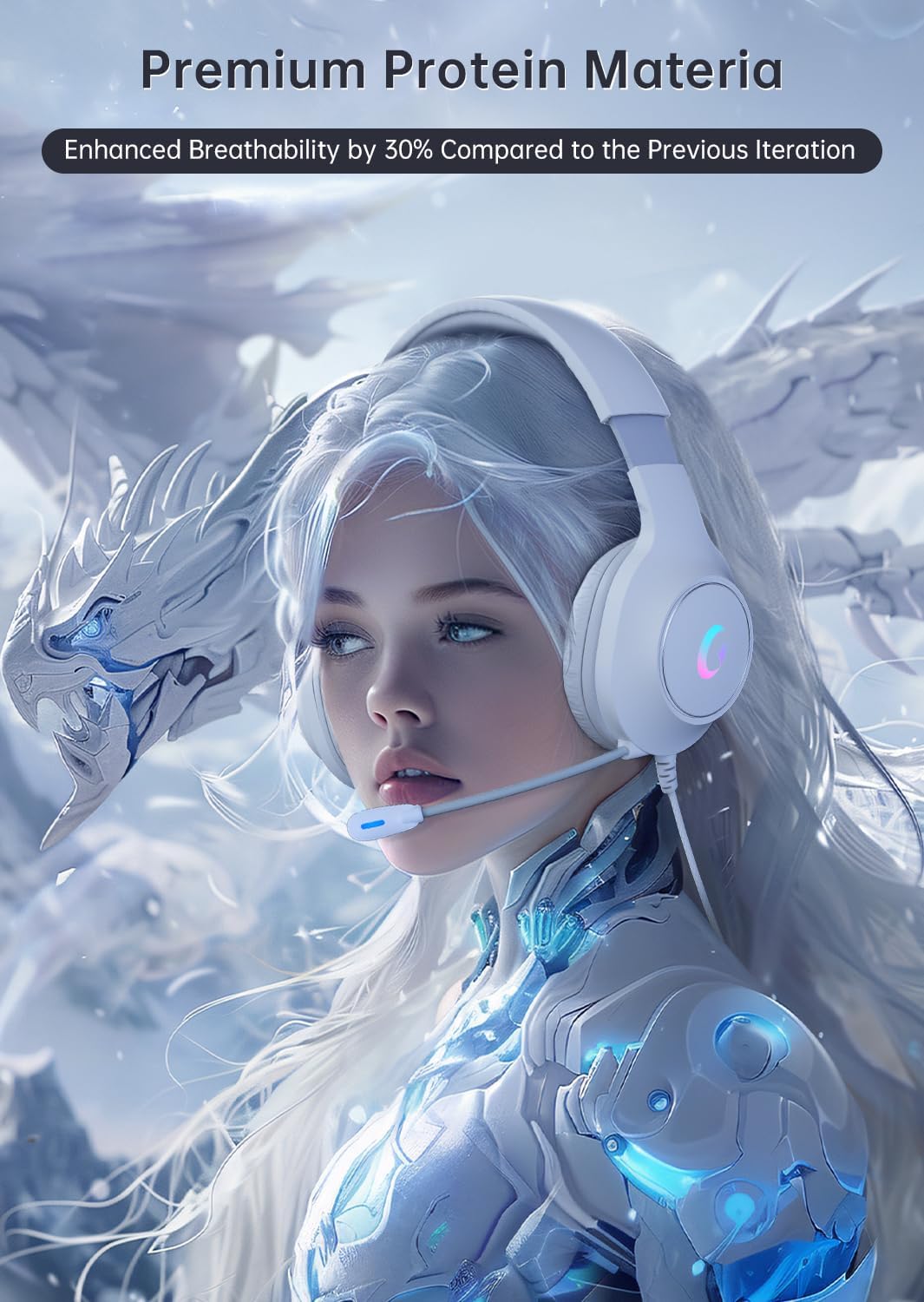 Gaming Headset With 7.1 Surrou - مراجعة Gaming Microphone وسعره