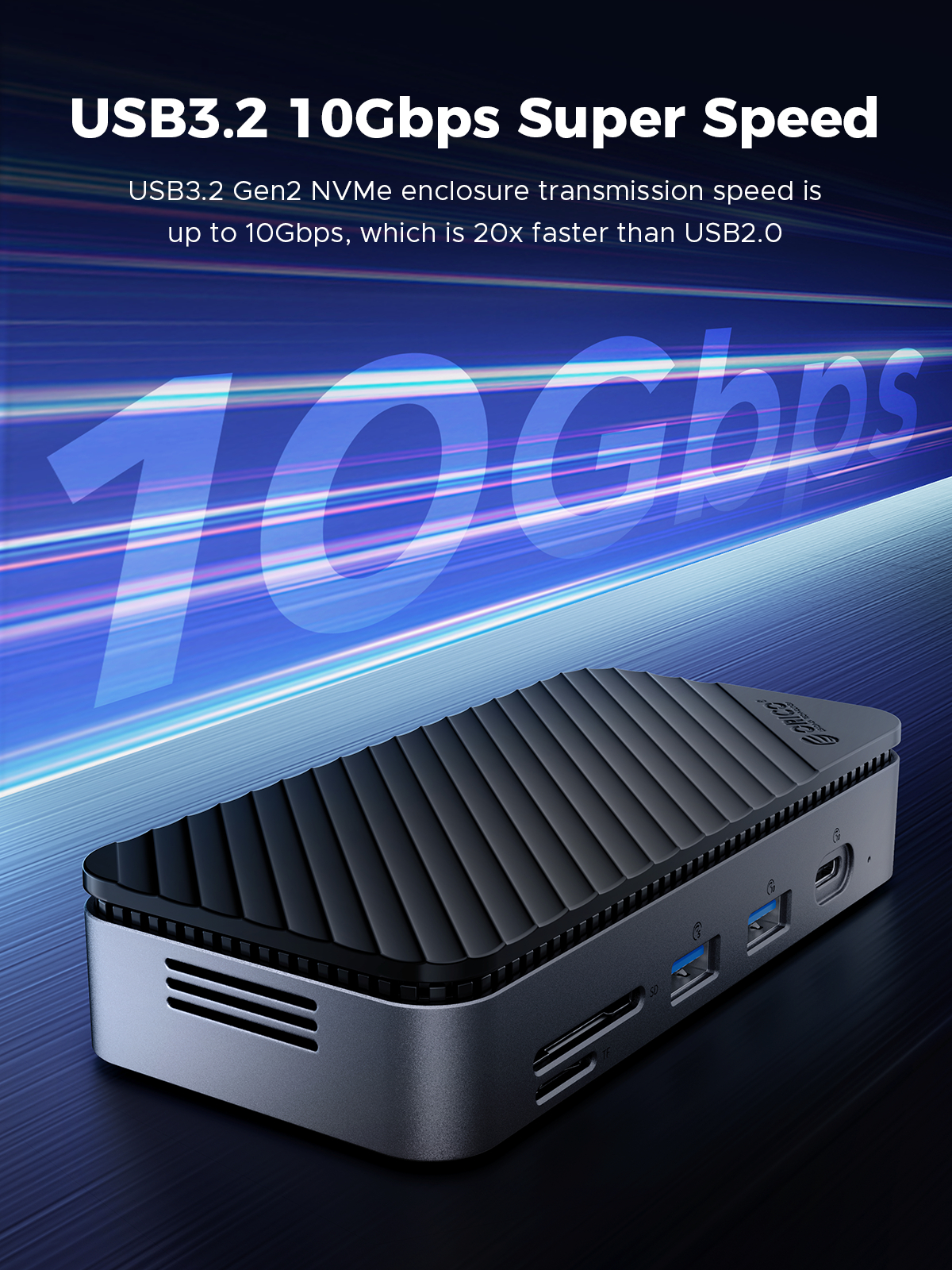 ORICO USB C Display Hub 10Gbps - مراجعة Usb Hub Gaming وسعره