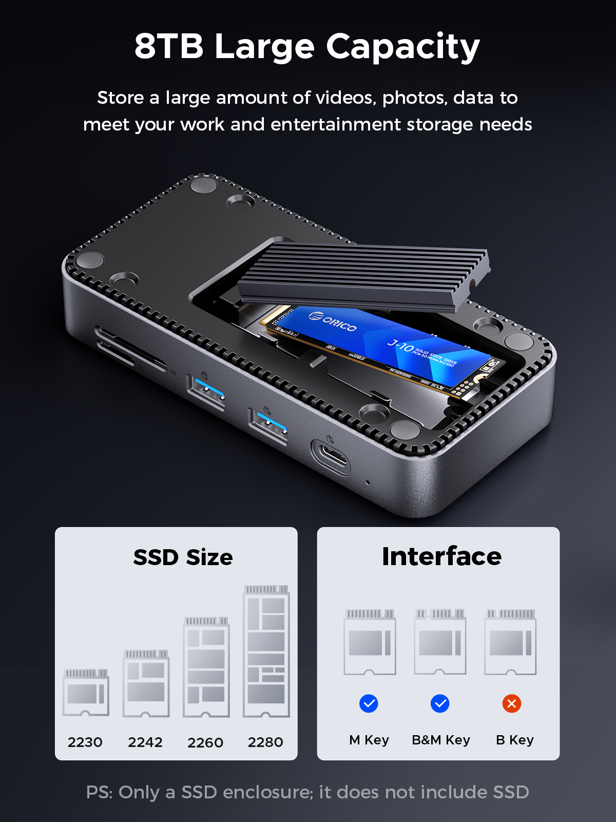 ORICO USB C Display Hub 10Gbps - مراجعة Usb Hub Gaming وسعره
