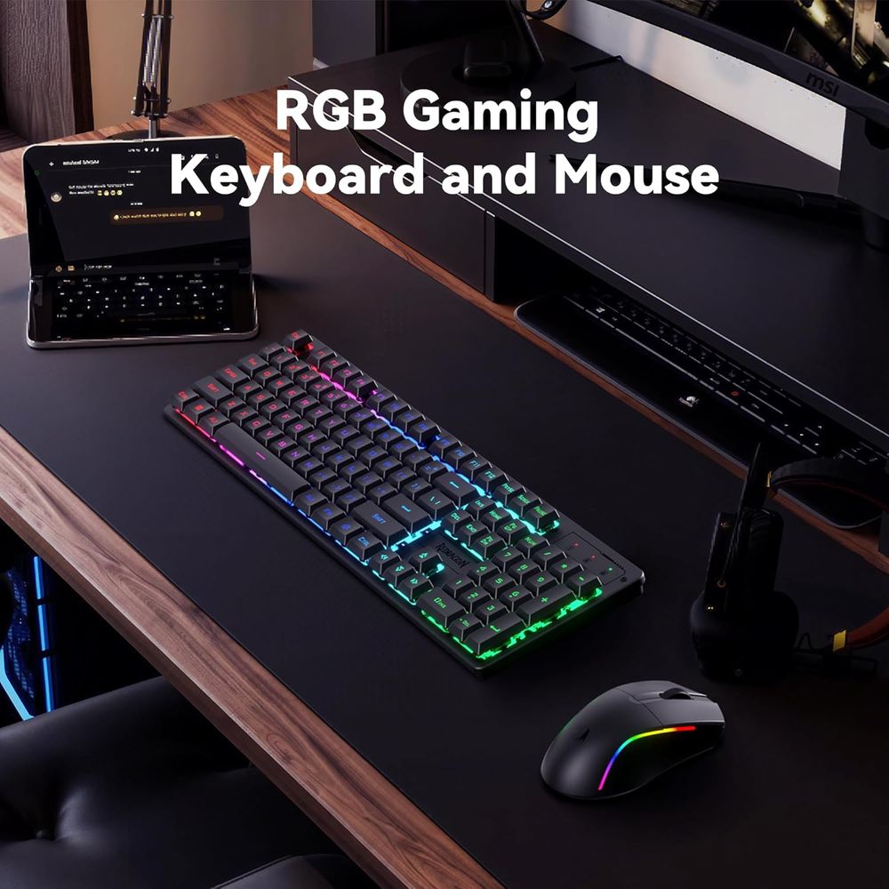 Wireless RGB Gaming Keyboard a - مراجعة Anti-Ghosting Keyboard وسعره