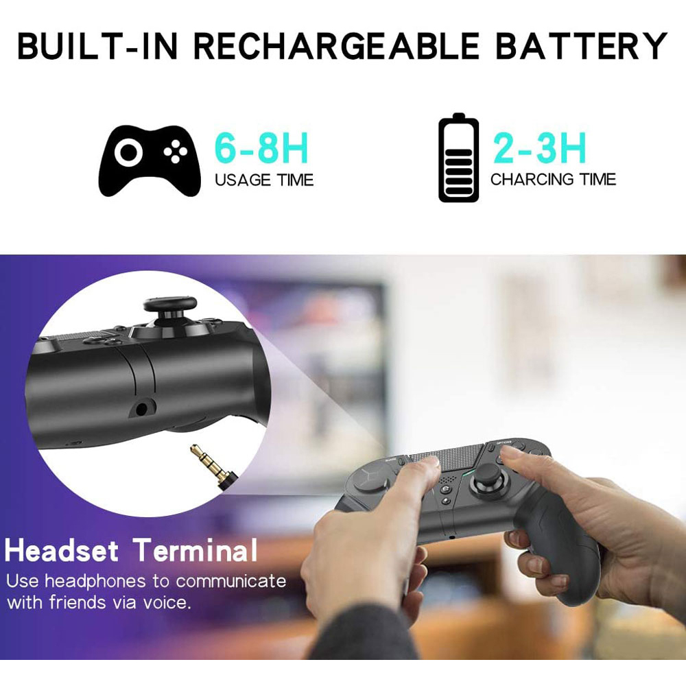 Controller For PS4 PS3 PS Play - مراجعة Pc Gaming On Sale وسعره