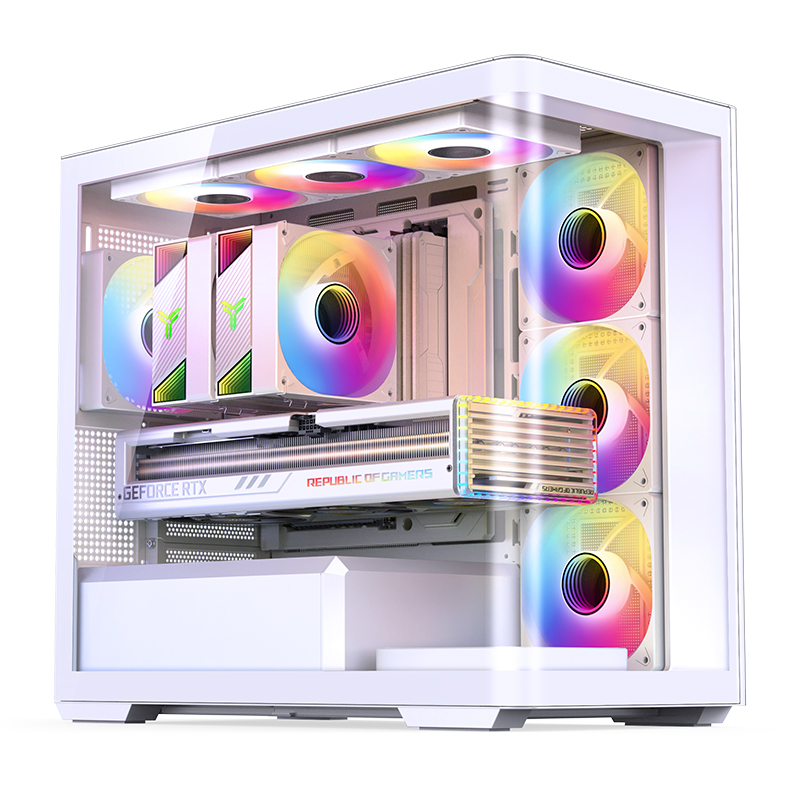 JONSBO D300 M-ATX Chassis Tran - مراجعة Pc Gaming Jonsbo وسعره