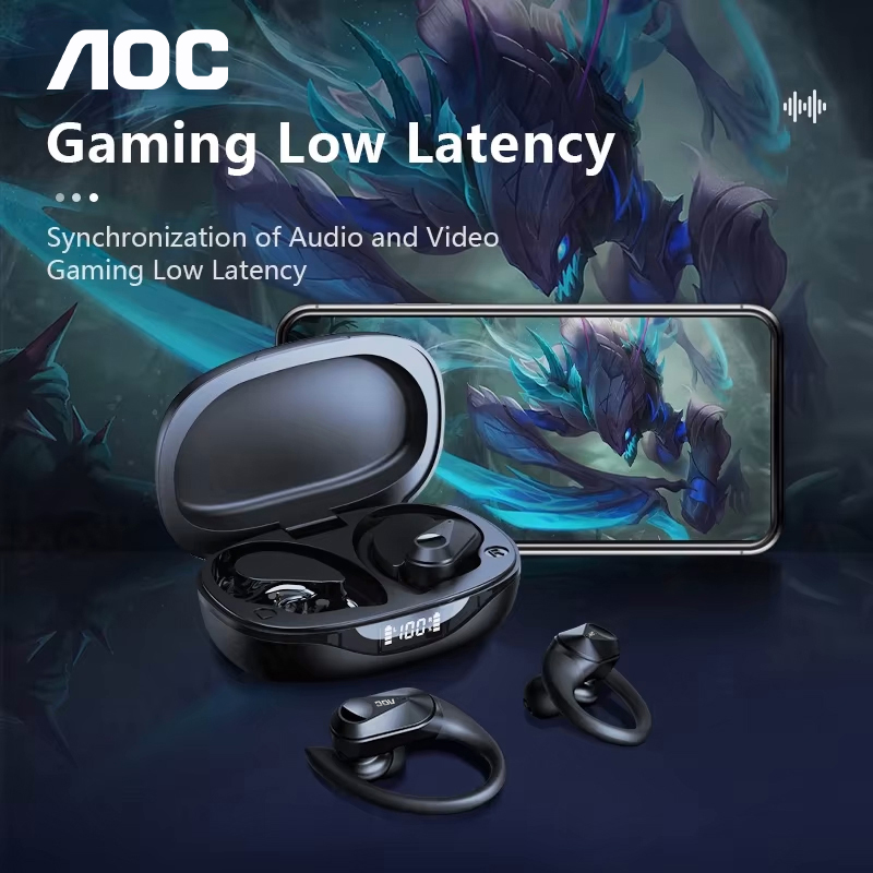 Choice AOC Sports Headset Wire - مراجعة Gaming Microphone وسعره