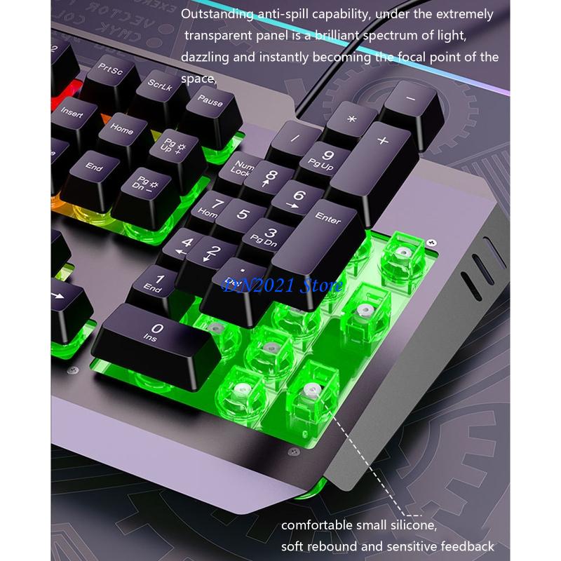 F3KE DS600 Ergonomic Corded Ke - مراجعة Anti-Ghosting Keyboard وسعره