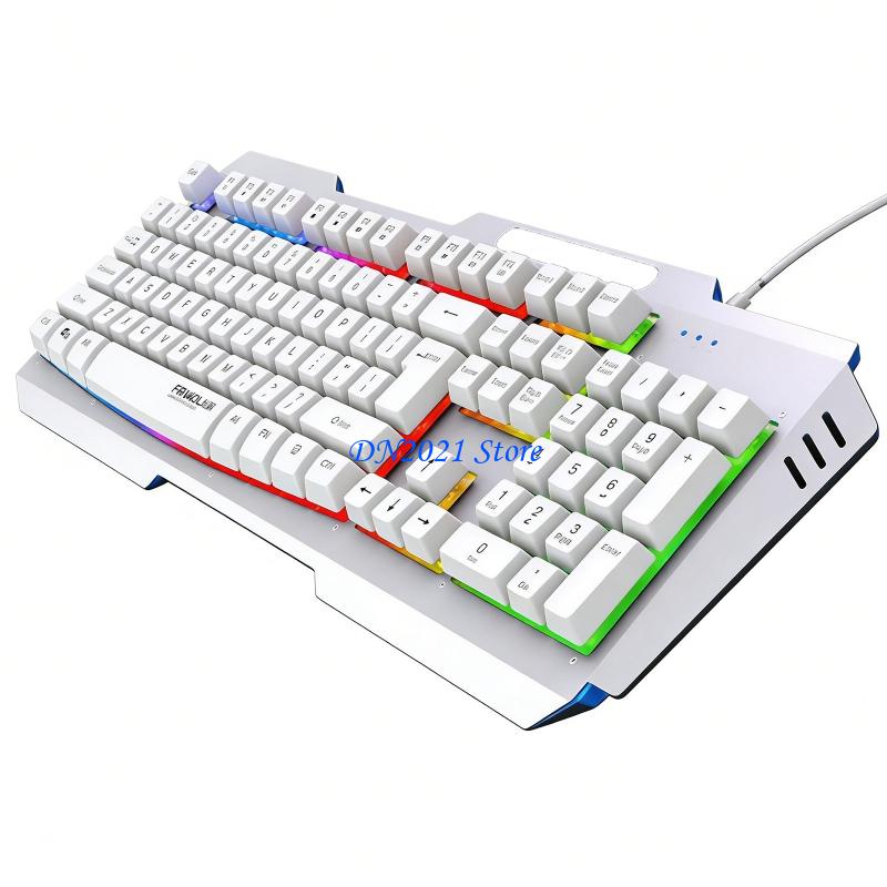 F3KE DS600 Ergonomic Corded Ke - مراجعة Anti-Ghosting Keyboard وسعره