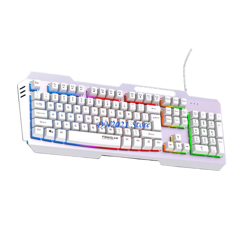 F3KE DS600 Ergonomic Corded Ke - مراجعة Anti-Ghosting Keyboard وسعره