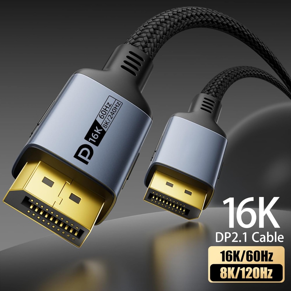 DP 2.1 Cable 3.3ft, 80Gbps 16K - مراجعة Pc Gaming Mini وسعره