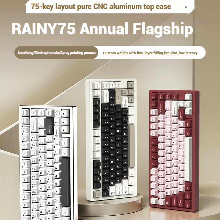 Wireless Bluetooth RAINY75 Cus - مراجعة Pc Gaming Custom وسعره