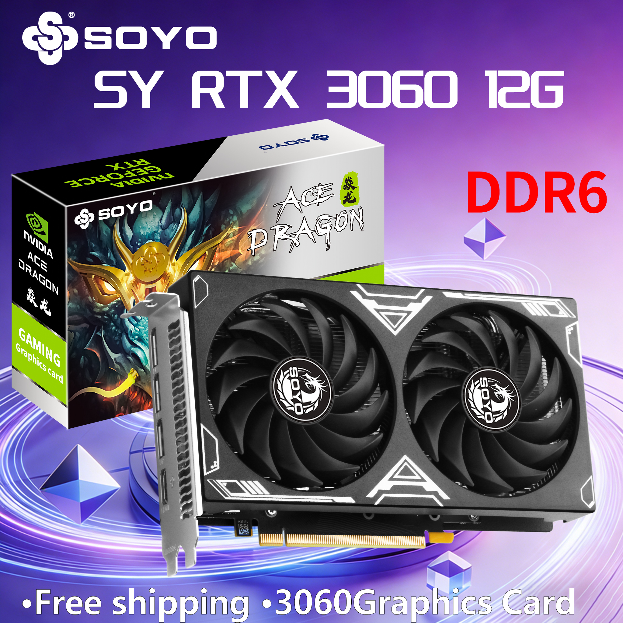 New Gaming Graphics Cards SOYO - مراجعة Pc Gaming Nvidia 3060 وسعره