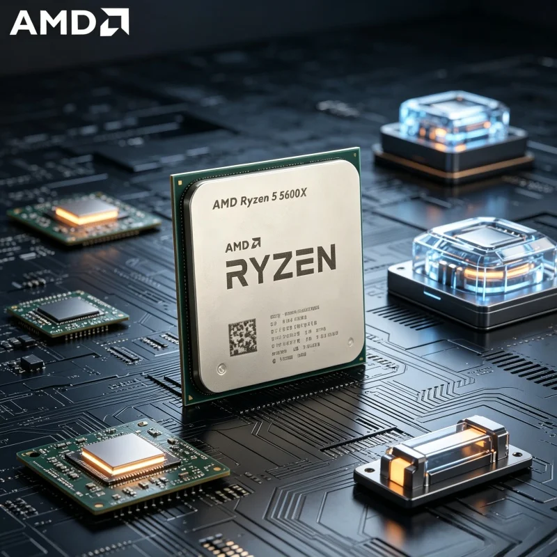 AMD Ryzen 5 5600X 7NM 6 Core 1 - مراجعة Pc Gaming Amd Ryzen 5 وسعره