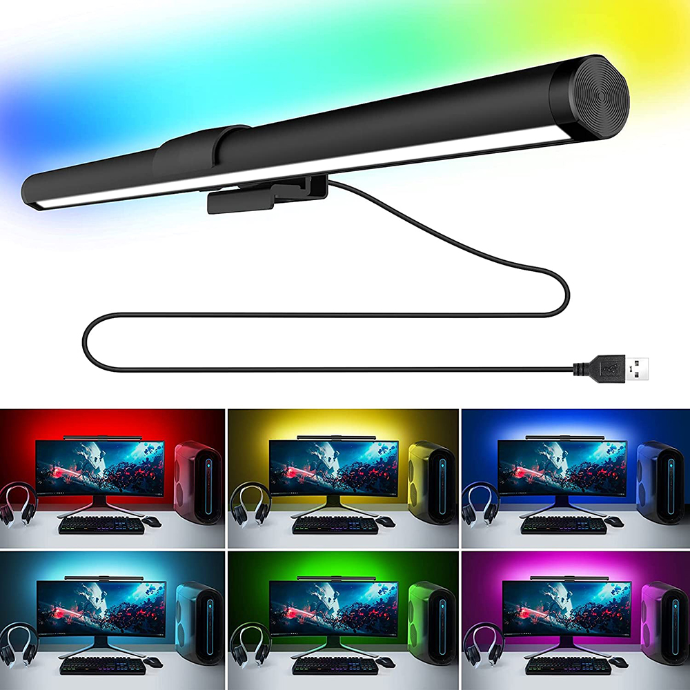 Wiscolor RGB LED Monitor Light - مراجعة Pc Gaming Rgb وسعره