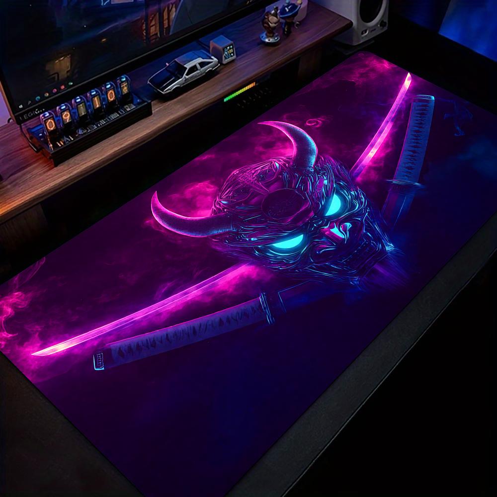 Neon ghost mask samurai sword  - مراجعة Anti-Ghosting Keyboard وسعره
