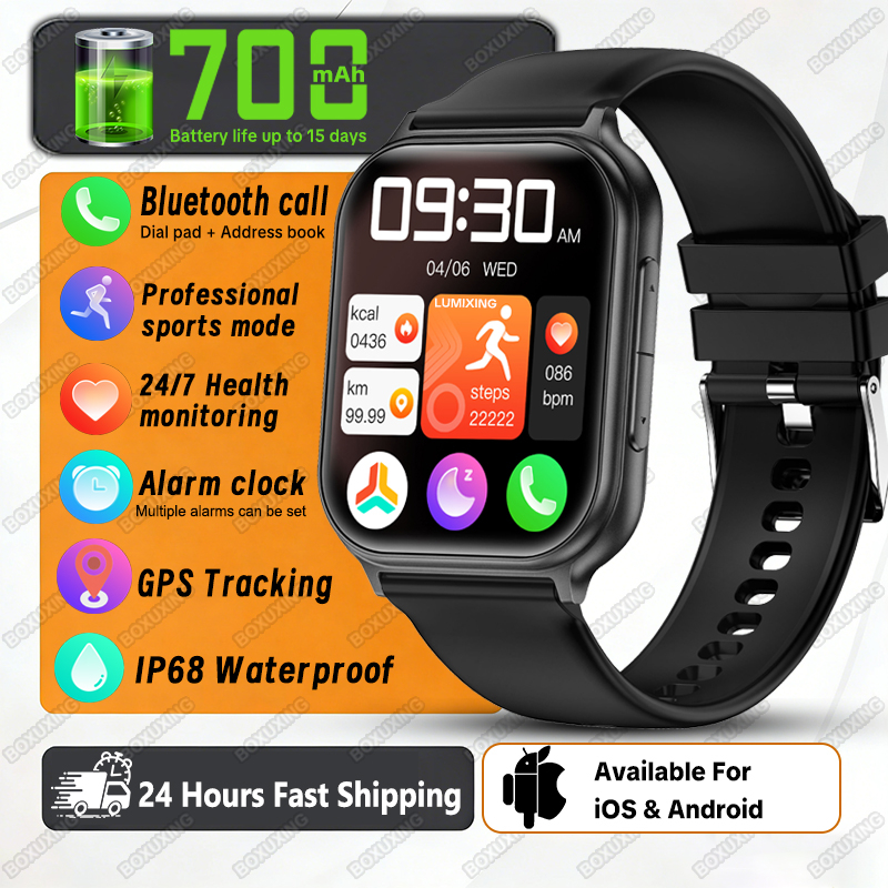 New Smart watches Men Women Sp - مراجعة High Refresh Monitor وسعره