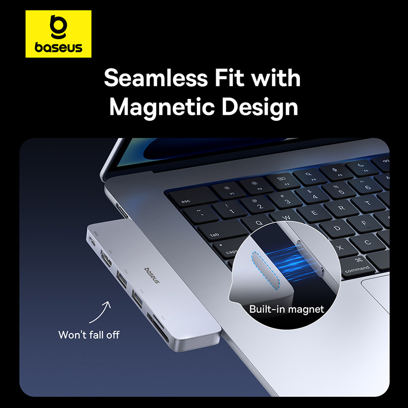 Baseus Dual USB-C Hub to HDMI- - مراجعة Usb Hub Gaming وسعره