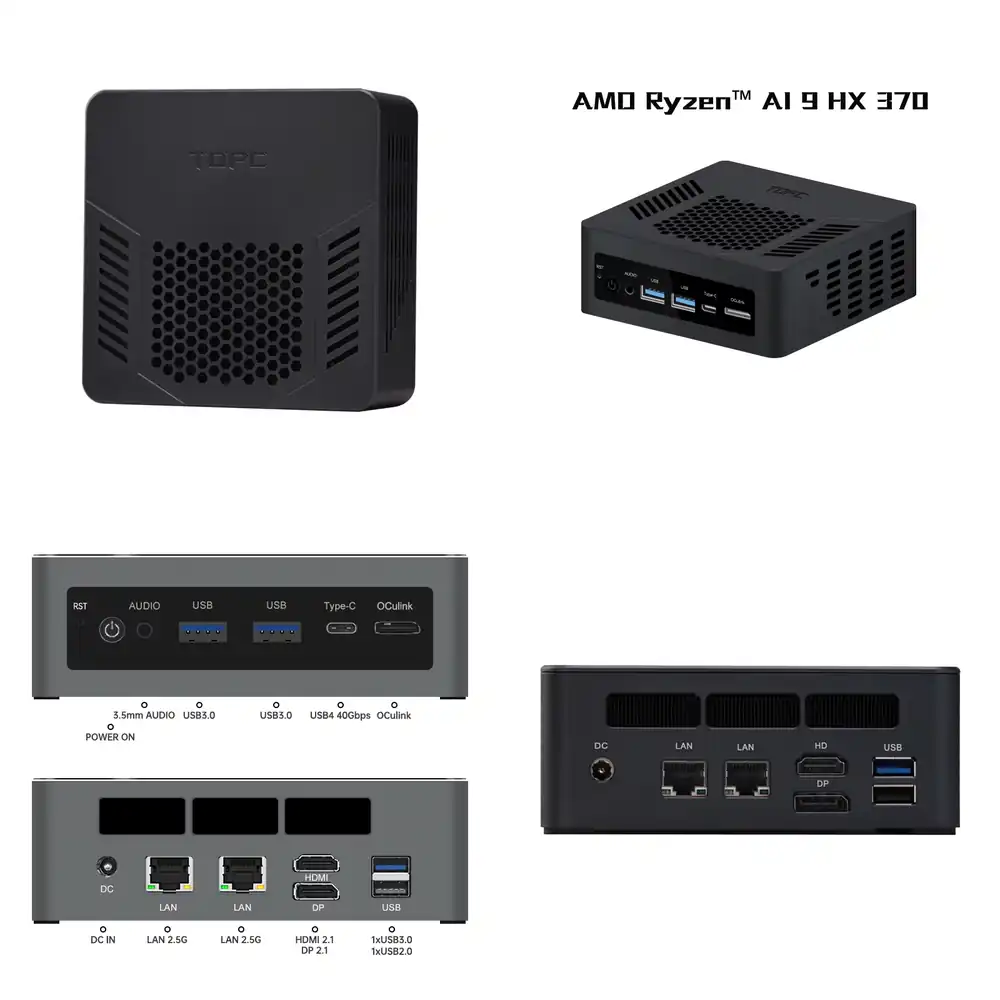 Gold seller TR9 Ryzen AI 9 HX3 - مراجعة Pc Gaming Mini وسعره
