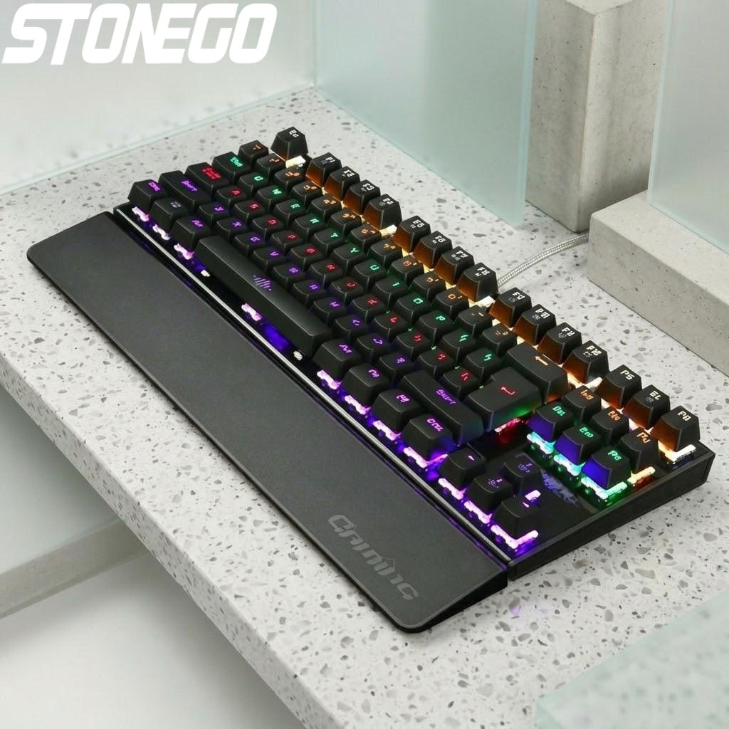 Colorful LED Backlit Gaming Me - مراجعة Anti-Ghosting Keyboard وسعره