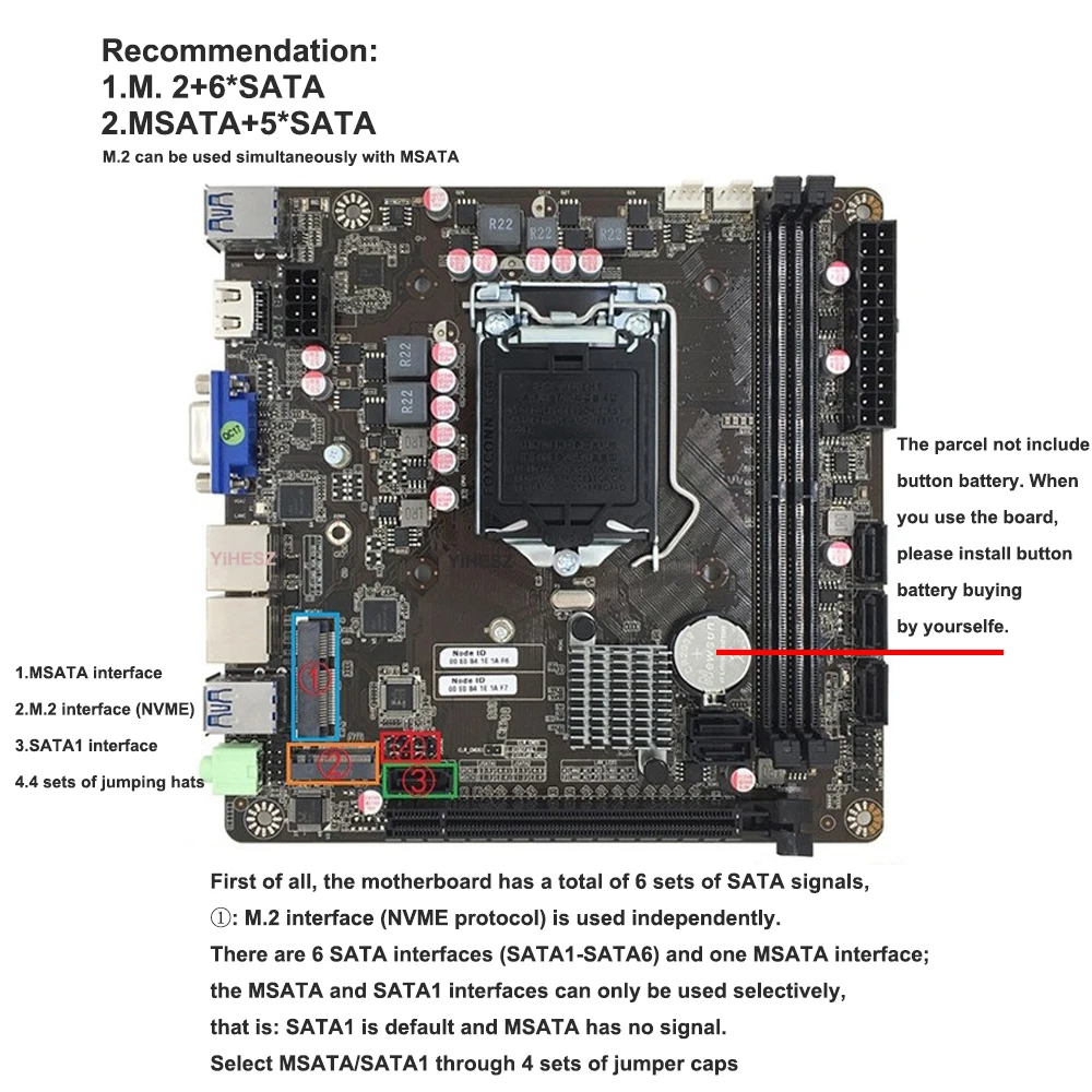 B365 Mini-ITX Motherboard LGA  - مراجعة Pc Gaming I5 وسعره