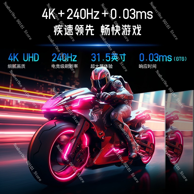 4K QD-OLED Gaming Monitor Larg - مراجعة High Refresh Monitor وسعره