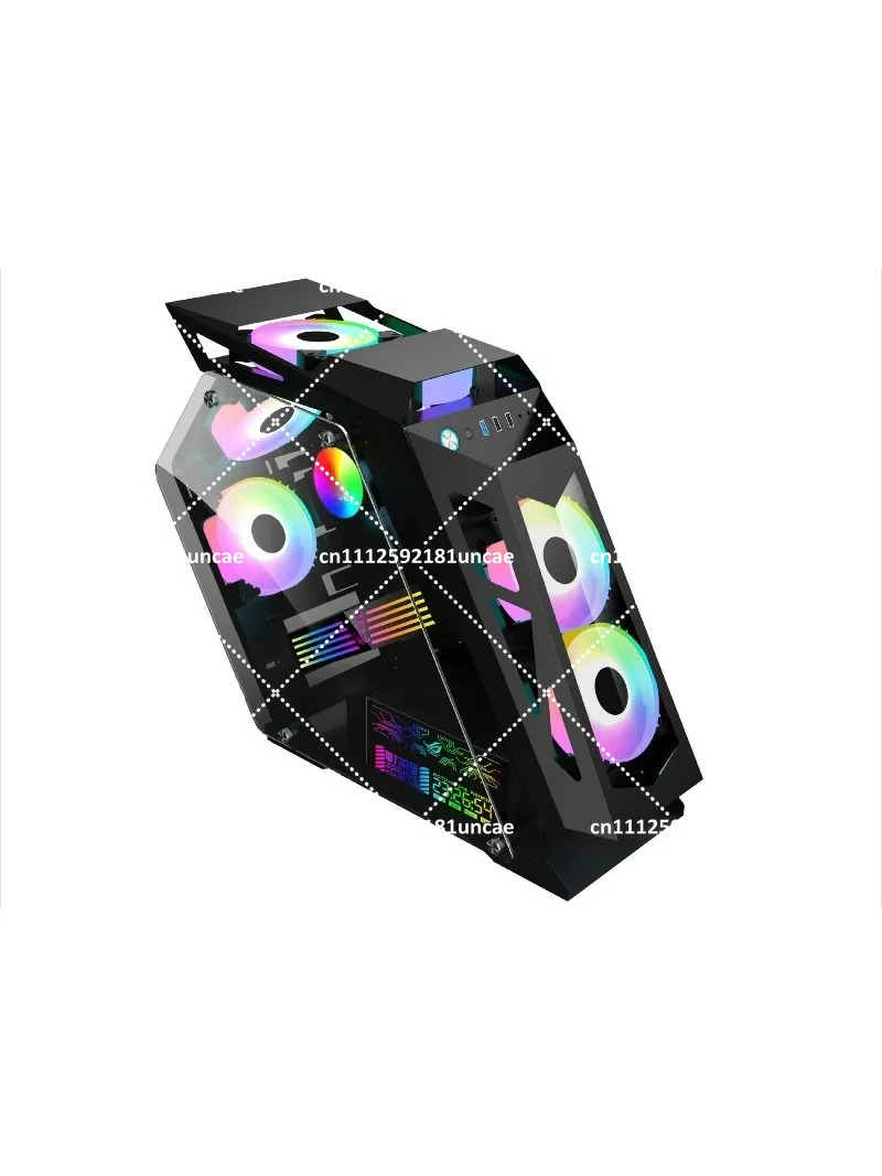 Gaming PC Case with LED Panel  - مراجعة Pc Gaming Optimization وسعره