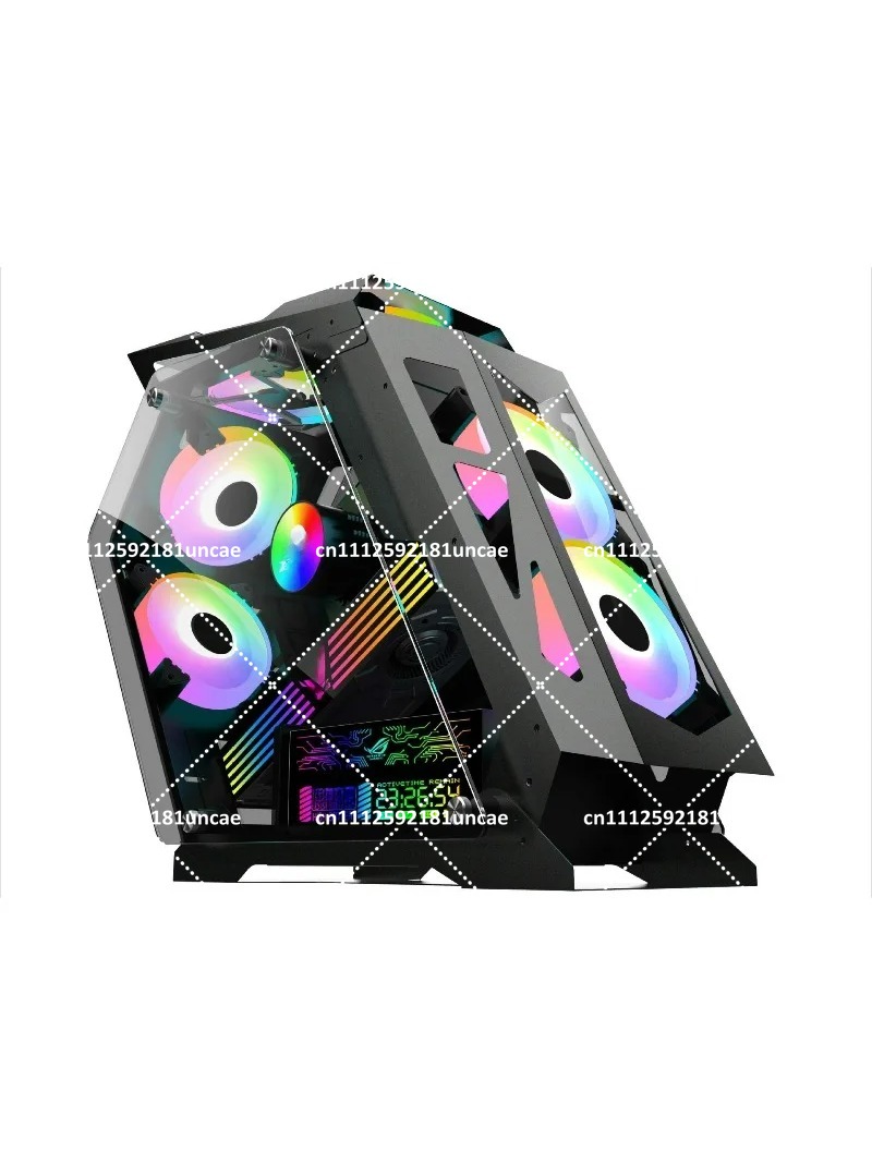 Gaming PC Case with LED Panel  - مراجعة Pc Gaming Optimization وسعره