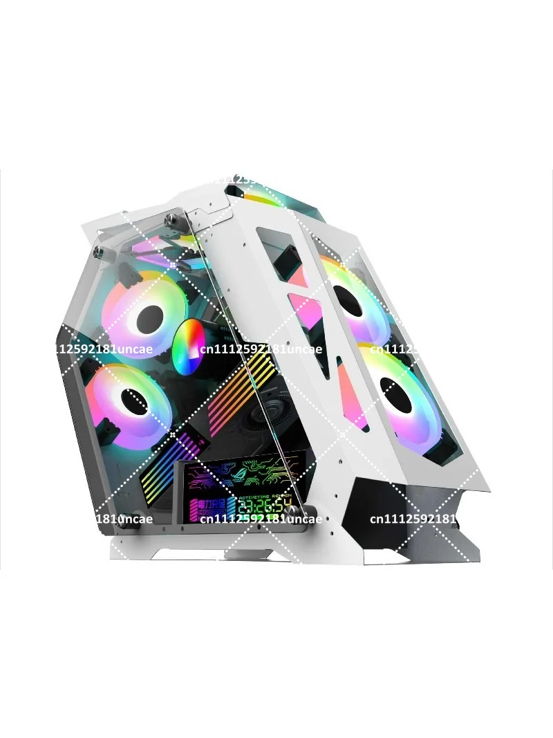 Gaming PC Case with LED Panel  - مراجعة Pc Gaming Optimization وسعره
