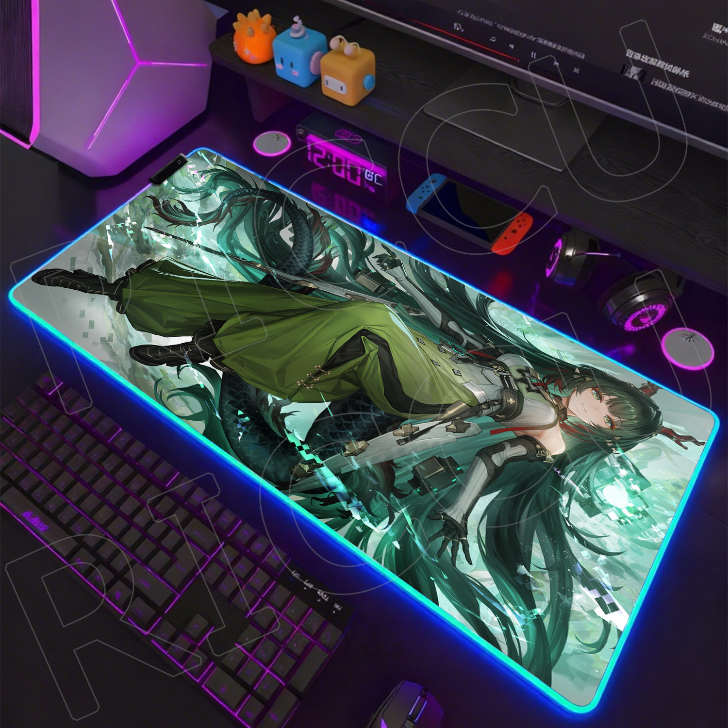 RGB HD XXL Arknights Endfield  - مراجعة Pc Gaming Girl وسعره