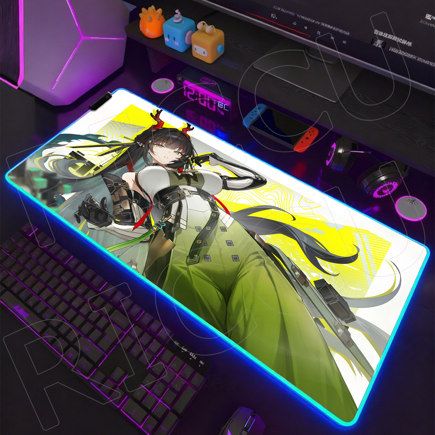 RGB HD XXL Arknights Endfield  - مراجعة Pc Gaming Girl وسعره