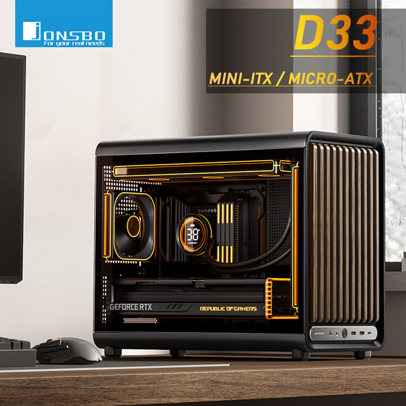 Jonsbo D33 MATX Chassis Mini-I - مراجعة Pc Gaming Jonsbo وسعره