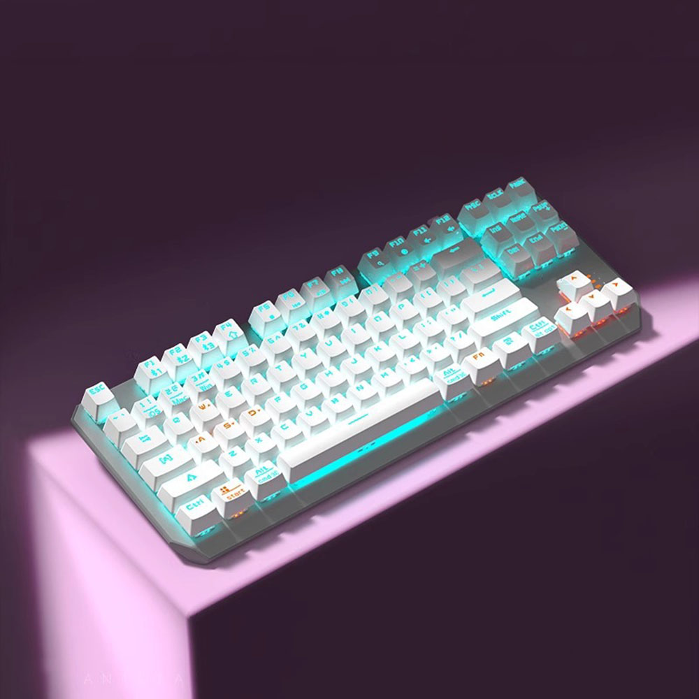 87-Key Mechanical Gaming Keybo - مراجعة Anti-Ghosting Keyboard وسعره