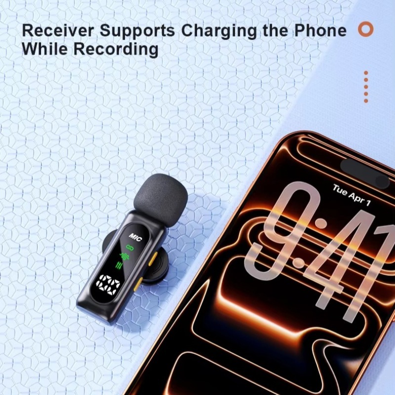 Mini Wireless Lavalier Microph - مراجعة Gaming Microphone وسعره