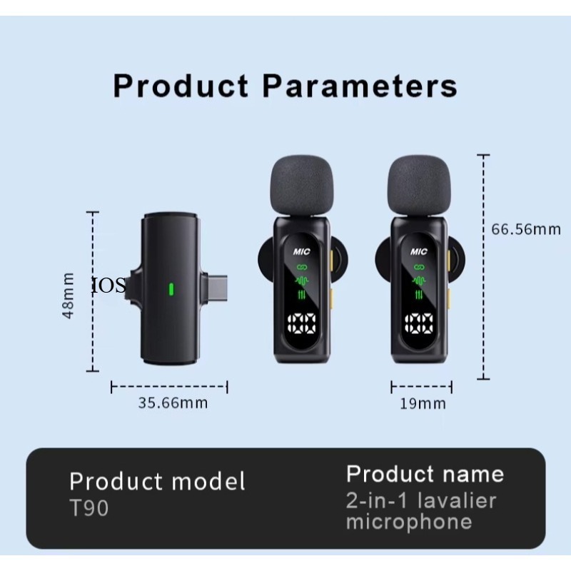 Mini Wireless Lavalier Microph - مراجعة Gaming Microphone وسعره