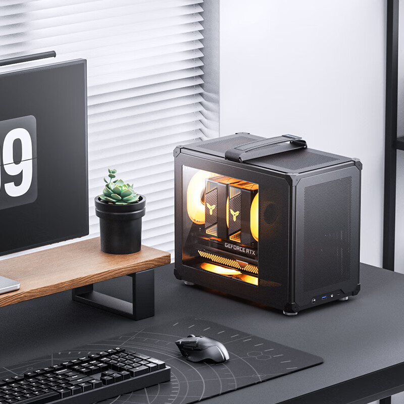 JONSBO C6 MAX Mesh Handle MATX - مراجعة Pc Gaming Jonsbo وسعره