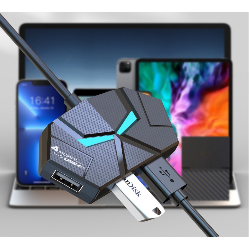 0.6CM/1.2M HUB 7-port Compatib - مراجعة Usb Hub Gaming وسعره