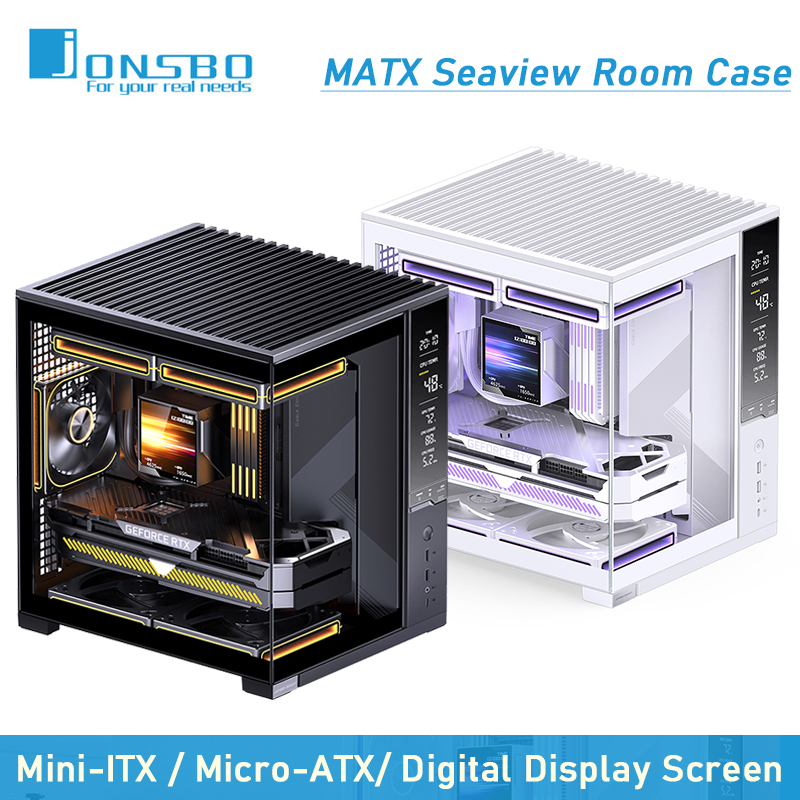 Jonsbo D34 Desktop MATX Mini-I - مراجعة Pc Gaming Jonsbo وسعره