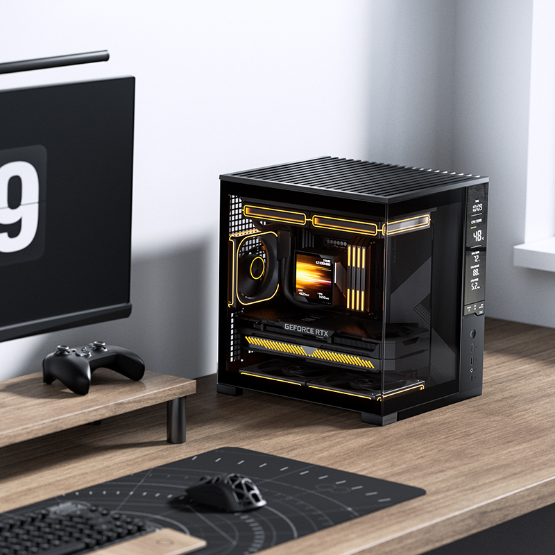Jonsbo D34 Desktop MATX Mini-I - مراجعة Pc Gaming Jonsbo وسعره