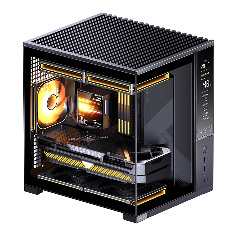Jonsbo D34 Desktop MATX Mini-I - مراجعة Pc Gaming Jonsbo وسعره