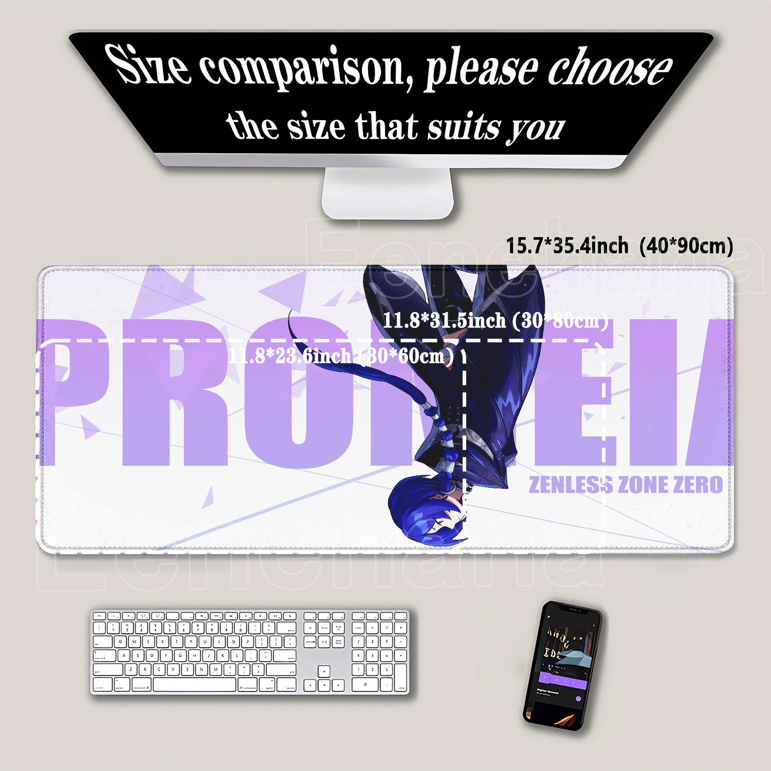 Anime Girl Promeia Mouse Pad Z - مراجعة Pc Gaming Girl وسعره