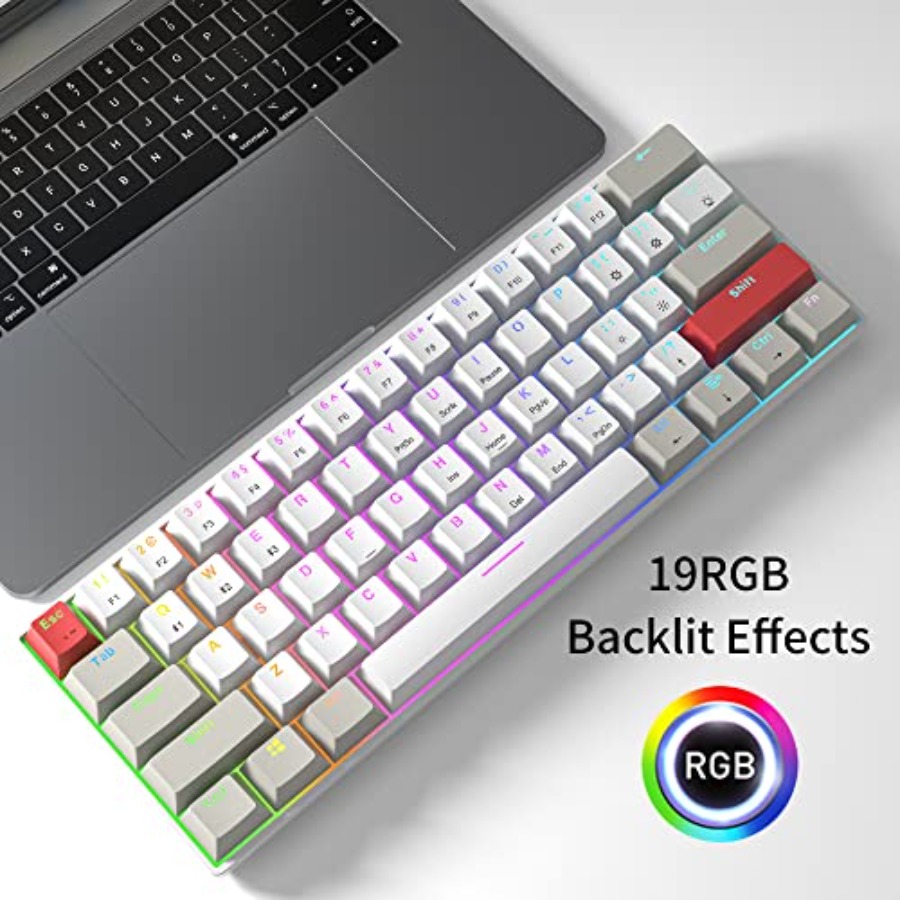 GM610 60% Wireless Mechanical  - مراجعة Anti-Ghosting Keyboard وسعره