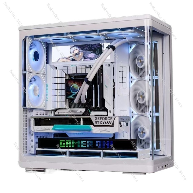 Curved Tempered Glass Aquarium - مراجعة Pc Gaming Aquarium وسعره