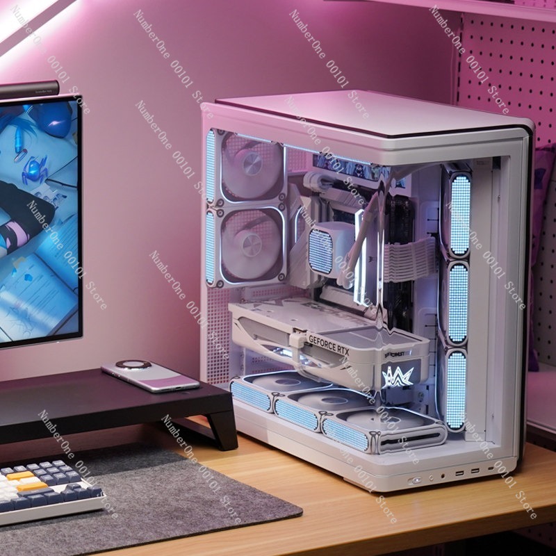 Curved Tempered Glass Aquarium - مراجعة Pc Gaming Aquarium وسعره