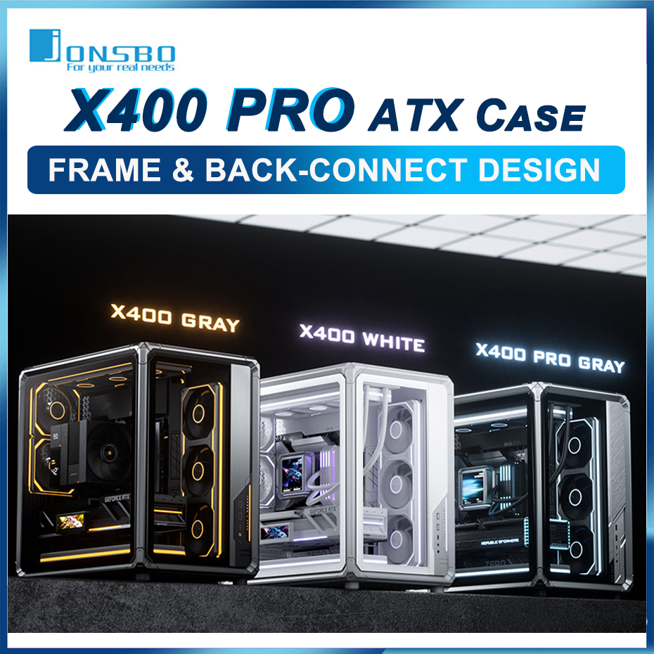 Jonsbo X400 Pro ATX PC Case Al - مراجعة Pc Gaming Jonsbo وسعره