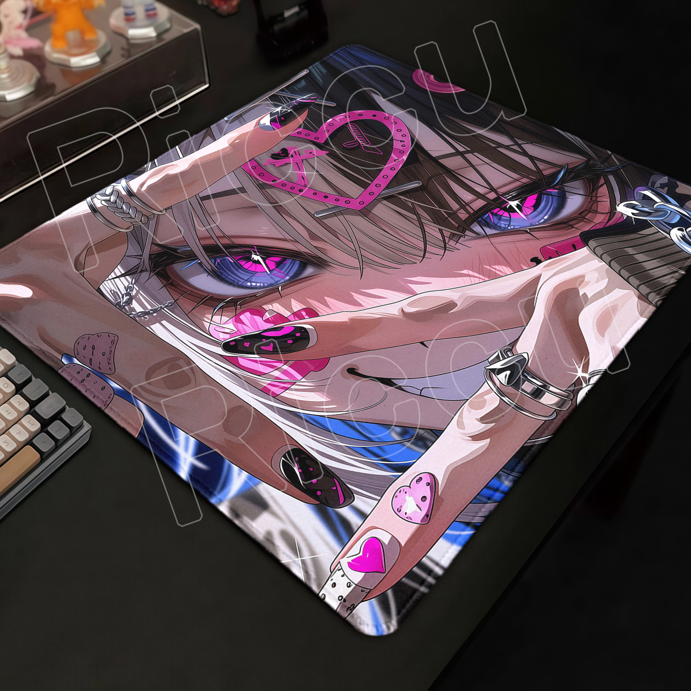 Cute Anime Girl Mouse Pad E-Sp - مراجعة Pc Gaming Girl وسعره