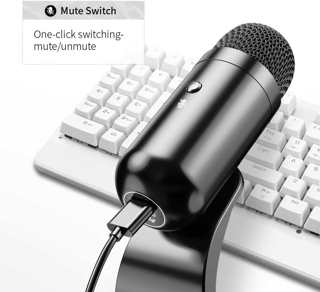Professional USB Microphone Co - مراجعة Gaming Microphone وسعره
