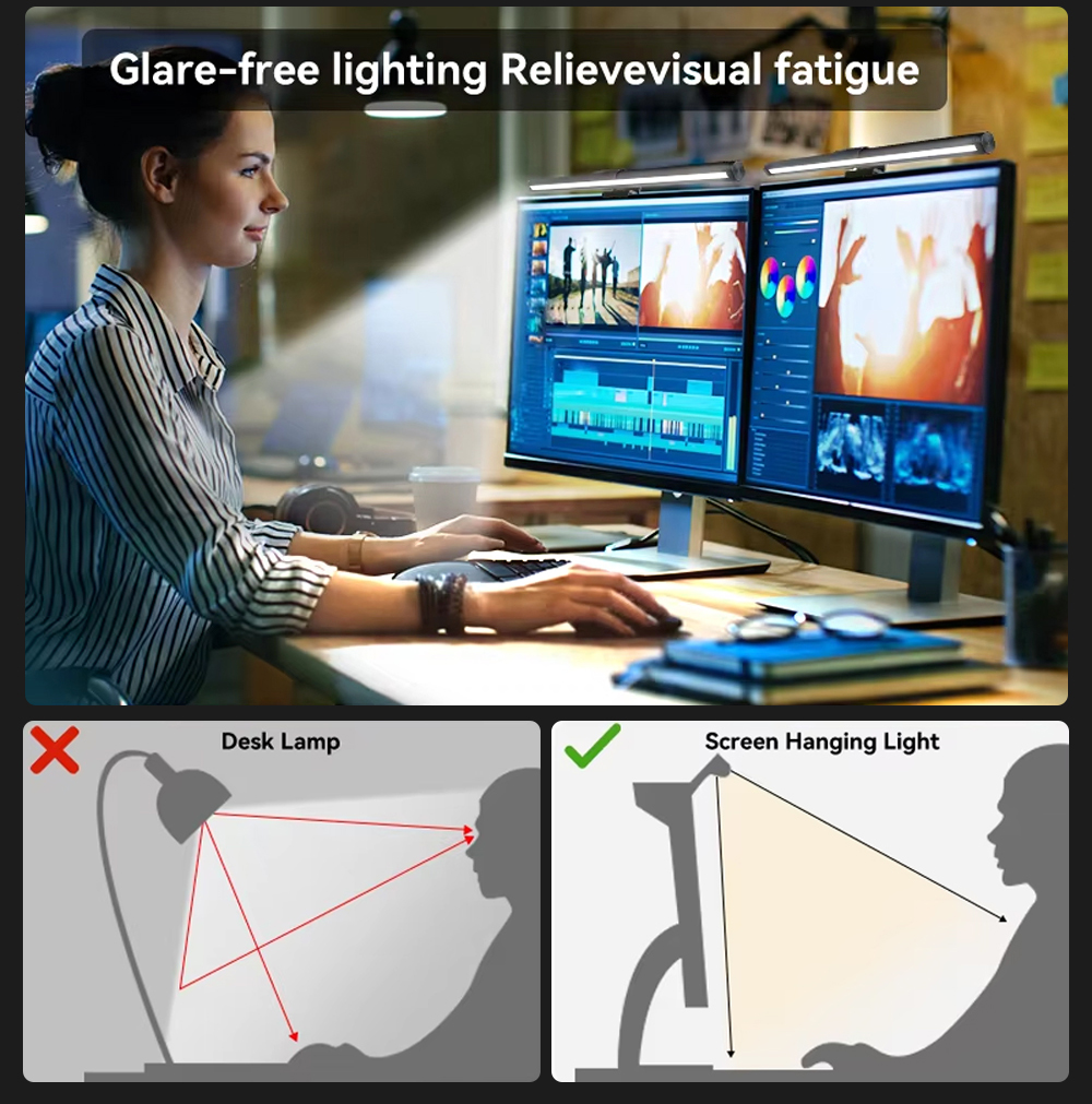 LED Computer PC Monitor Light  - مراجعة Pc Gaming Rgb وسعره