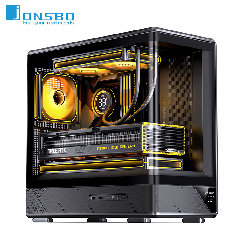 JONSBO D200 Micro ATX PC Case  - مراجعة Pc Gaming Jonsbo وسعره